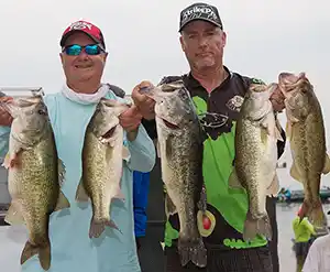 winning bag on Lake Buchanan in 2017